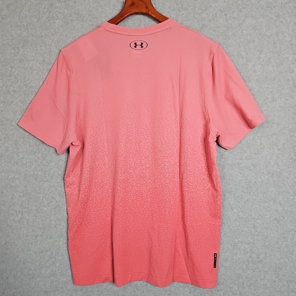 Under‎ Armour Vanish Elite Seamless Shirt Short Sleeve Men's Size L 1385805-647 - Picture 13 of 15